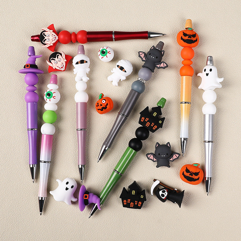 Halloween 3D silicone bead accessories DIY