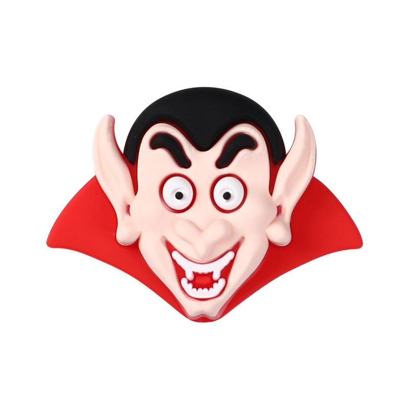 Halloween 3D silicone bead accessories DIY