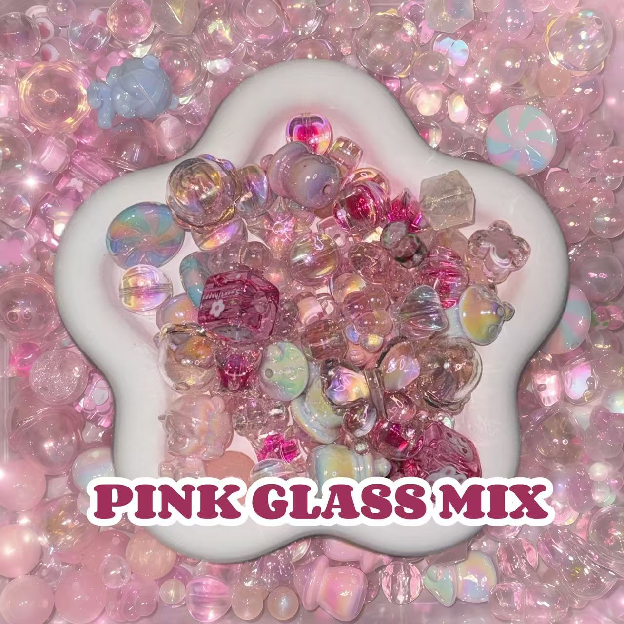 Pink Glass Mix