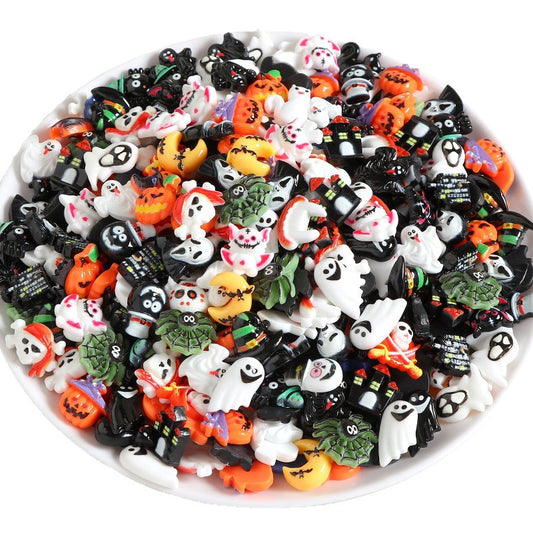 Cartoon Halloween Pumpkin Head DIY beads