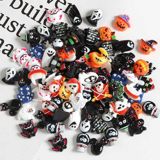 Cartoon Halloween Pumpkin Head DIY beads