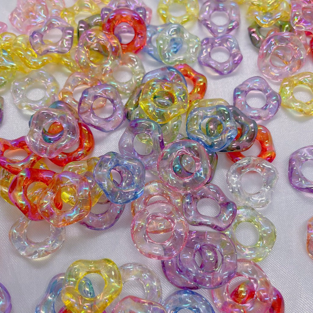 【Spacers】Wave bead diy mobile phone chain bag pendant jewelry bead pen bracelet necklace jewelry accessories